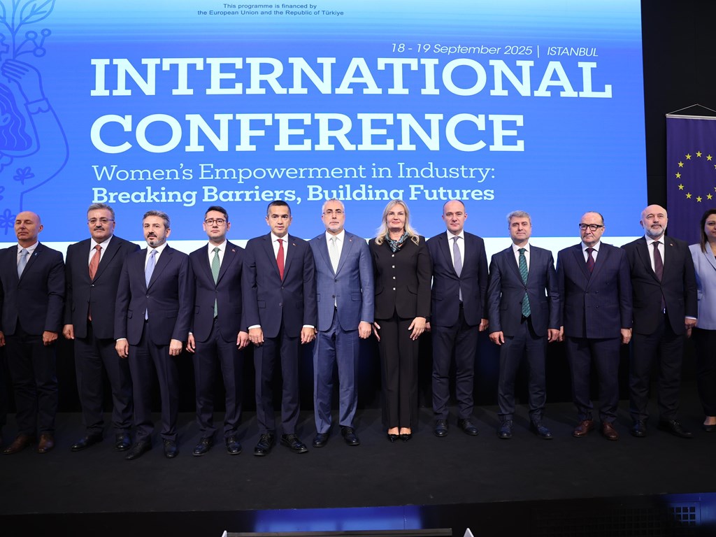Bakan Işıkhan, TİSK’in “İmalat Sanayisinde Kadınların Güçlenmesine Yönelik Model Geliştirme Projesi” Uluslararası Konferansı’na Katıldı