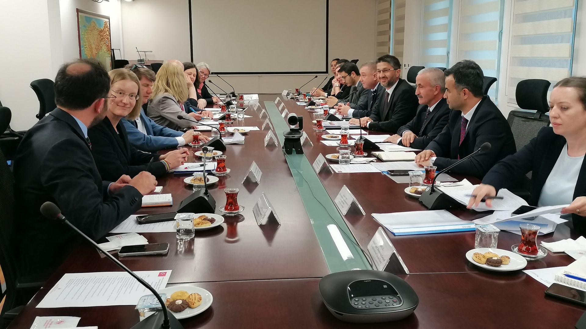 A delegation from the Federal Ministry of Economic Cooperation and Development (BMZ) visited our Ministry on 22 May 2025.