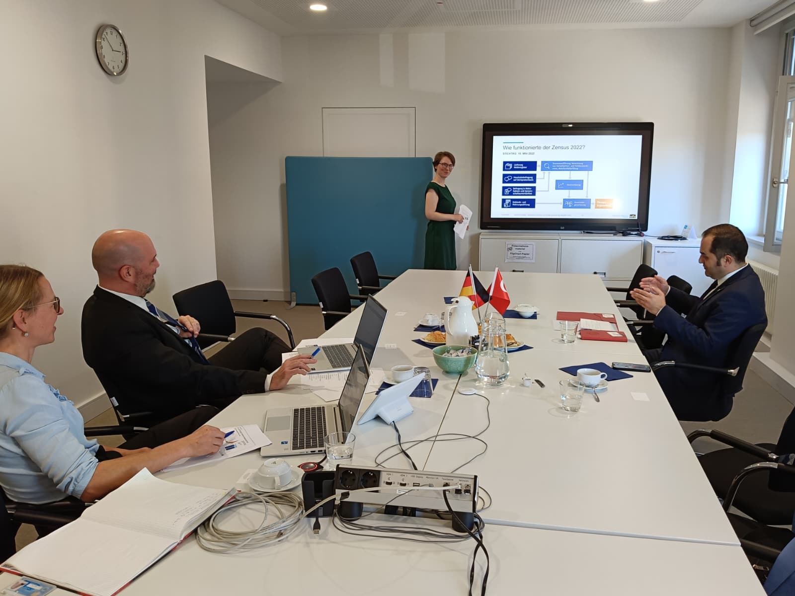 Labour and Social Security Attaché’s Office in Nuremberg paid a visit to the Bavarian Statistical Office, the official statistical agency of the State of Bavaria.