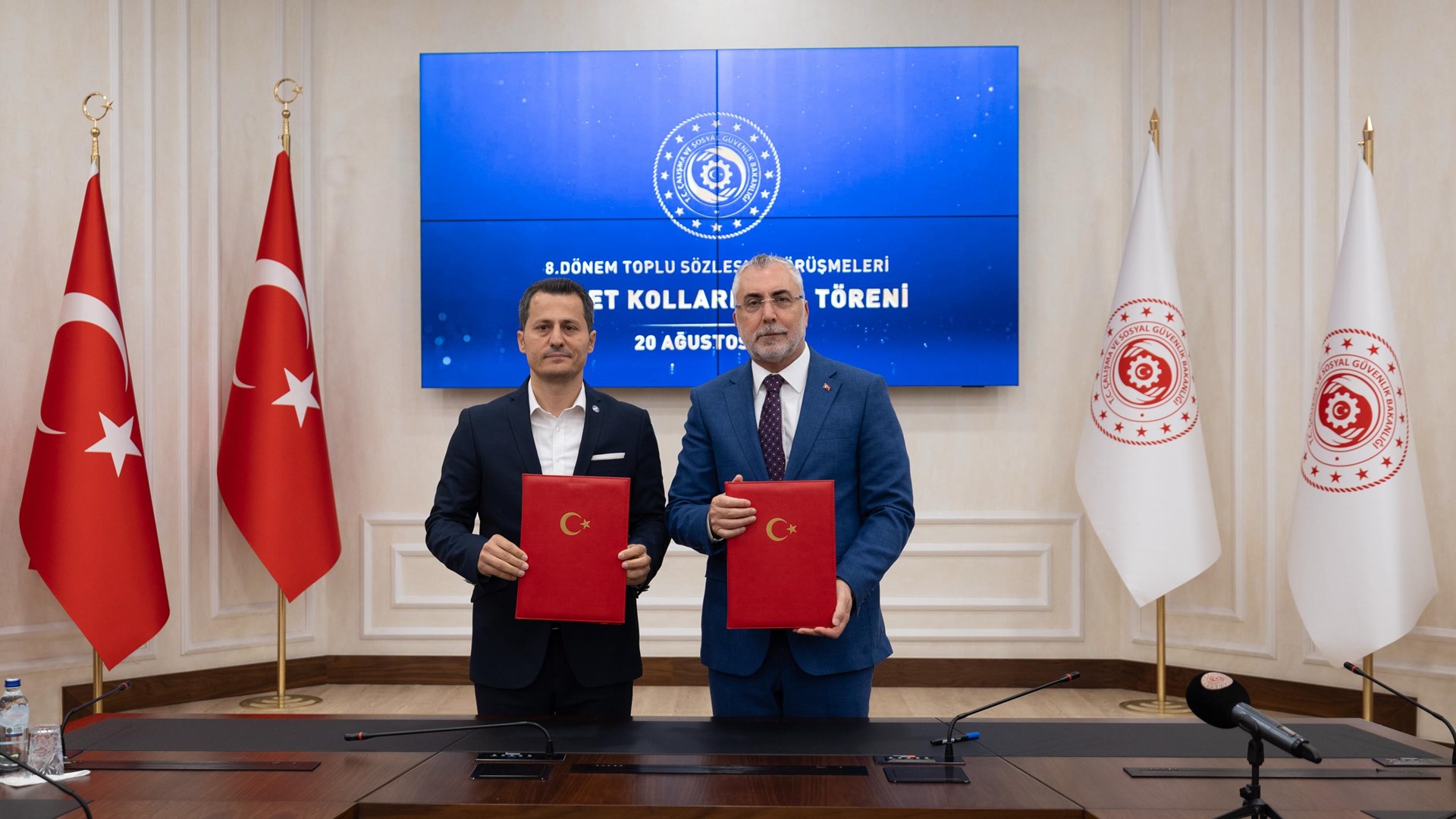 8. Dönem Toplu Sözleşme’de Hizmet Kollarına Yönelik Mali Ve Sosyal Haklarda Mutabakata Varıldı