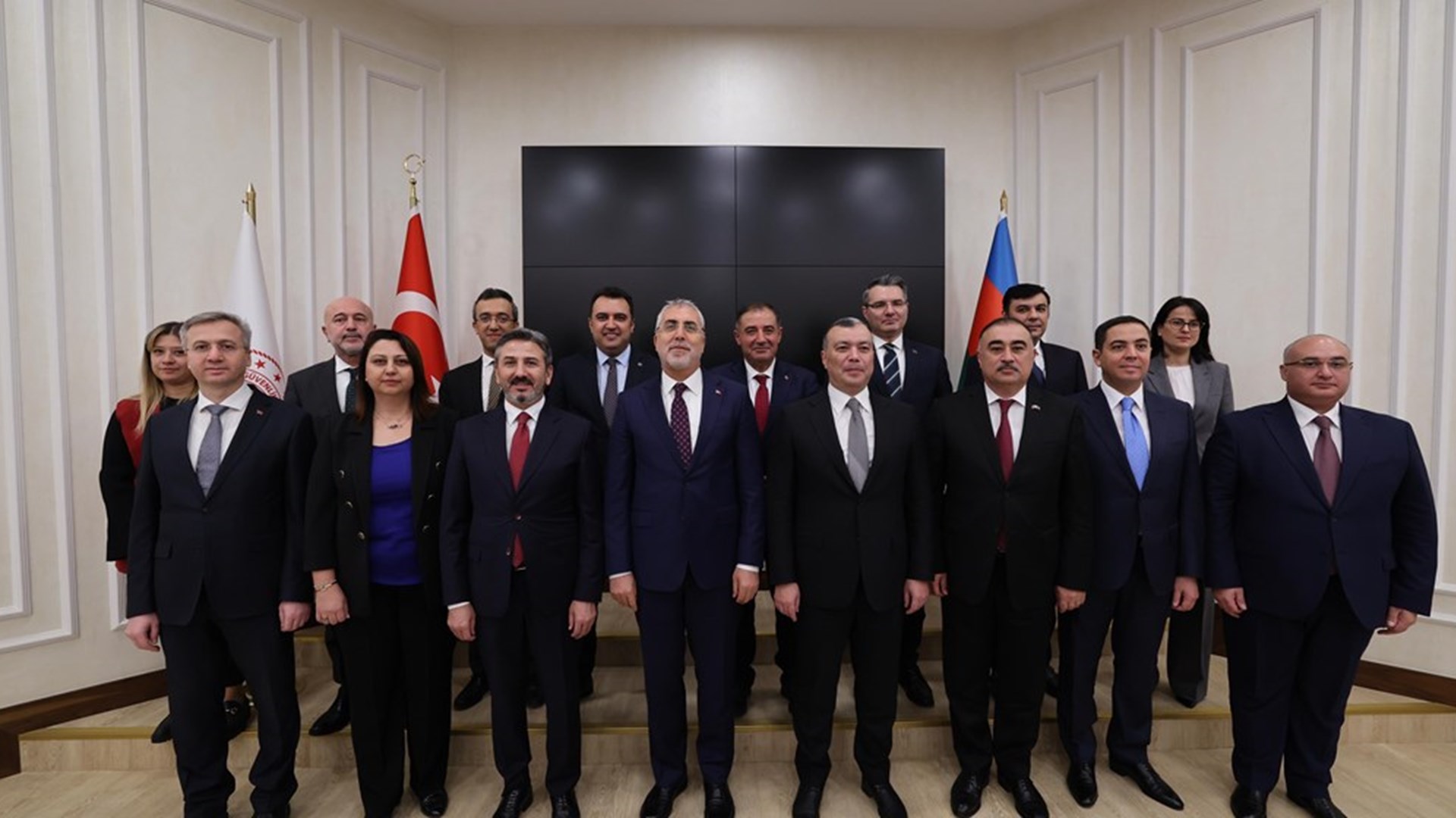 Within the framework of the ‘International Conference on Labour Life and Social Protection in Turkic States’ to be organised by the Ministry of Labour and Social Security, a High Level Consultation Meeting on Labour Life and Social Protection in Turkic States was held under the chairmanship of Minister of Labour and Social Security Prof. Dr. Vedat Işıkhan.