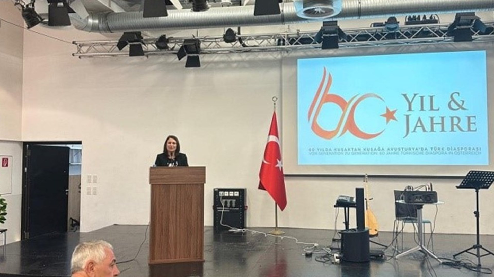 In collaboration with the Office of the Labour and Social Security Attaché in Salzburg, the Consulate General of Salzburg and Turkish Associations active in the region, a commemoration ceremony was held on 11 May 2024 to mark the 60th anniversary of the Labour Force Agreement, which was signed between Türkiye and Austria on 15 May 1964.