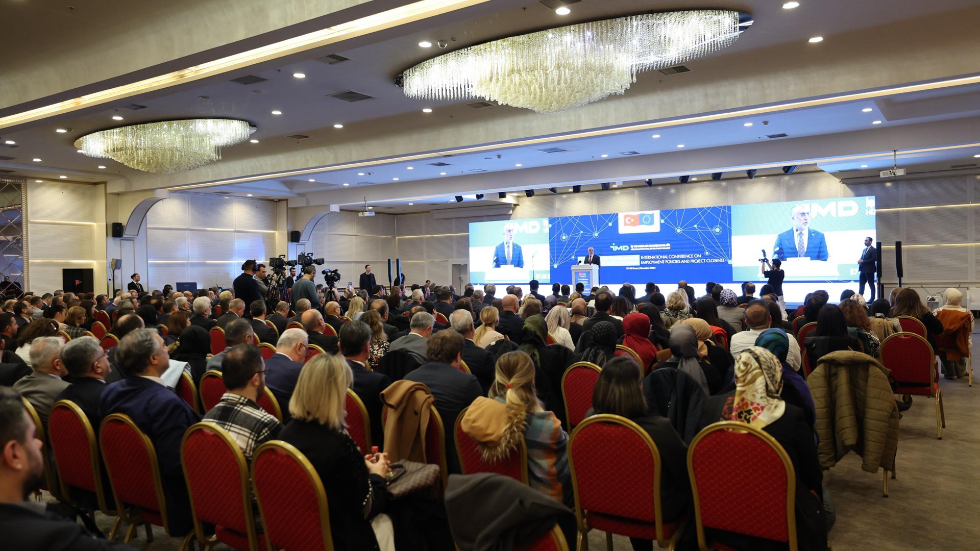 Bakan Işıkhan, İş ve Meslek Danışmanlığı Hizmetlerinin Geliştirilmesi Projesi Kapanış Programı ve Uluslararası İstihdam Politikaları Konferansı’na İştirak Etti