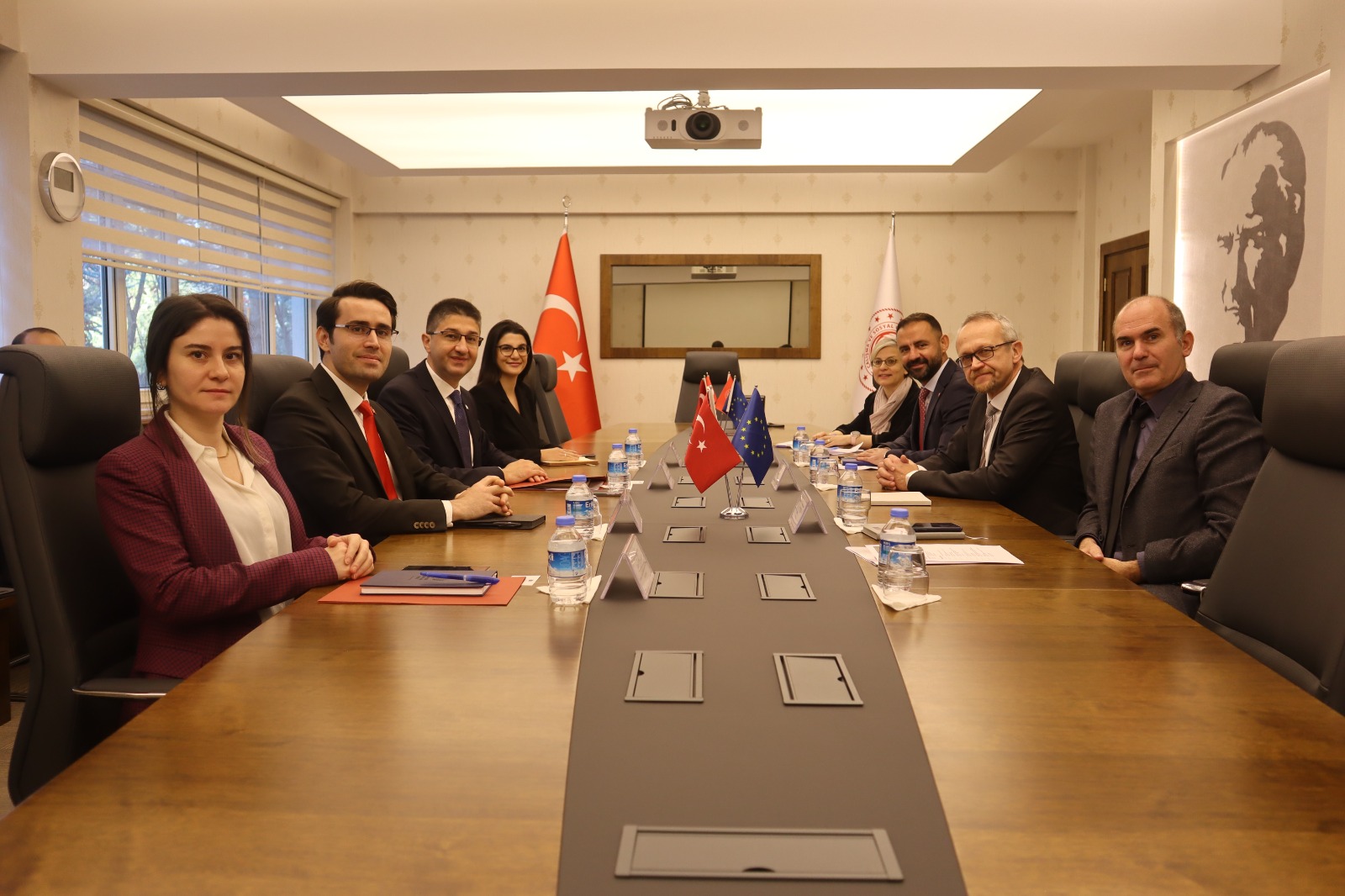 AVRUPA BİRLİĞİ SİVİL KORUMA VE İNSANİ YARDIM OPERASYONLARI GENEL MÜDÜRLÜĞÜ (DG ECHO) HEYETİ, GENEL MÜDÜRLÜĞÜMÜZÜ ZİYARET ETTİ