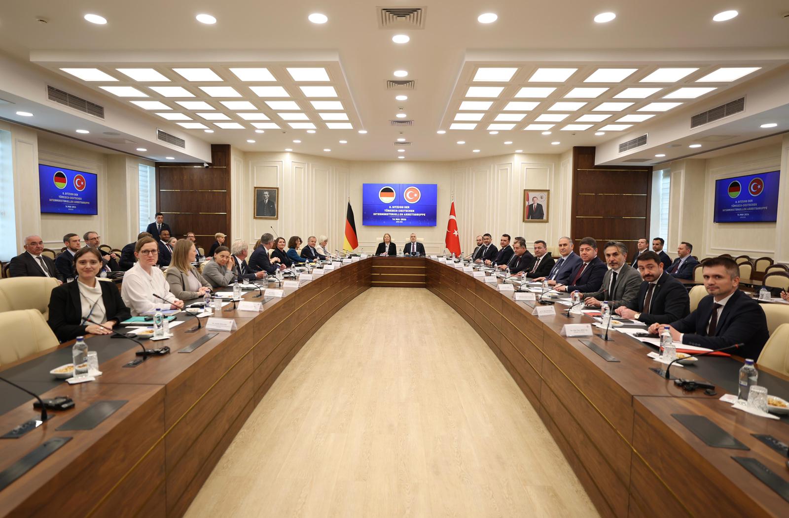 Türkiye – Almanya Bakanlıklararası Ortak Çalışma Grubu 8. Toplantısı Gerçekleştirildi 