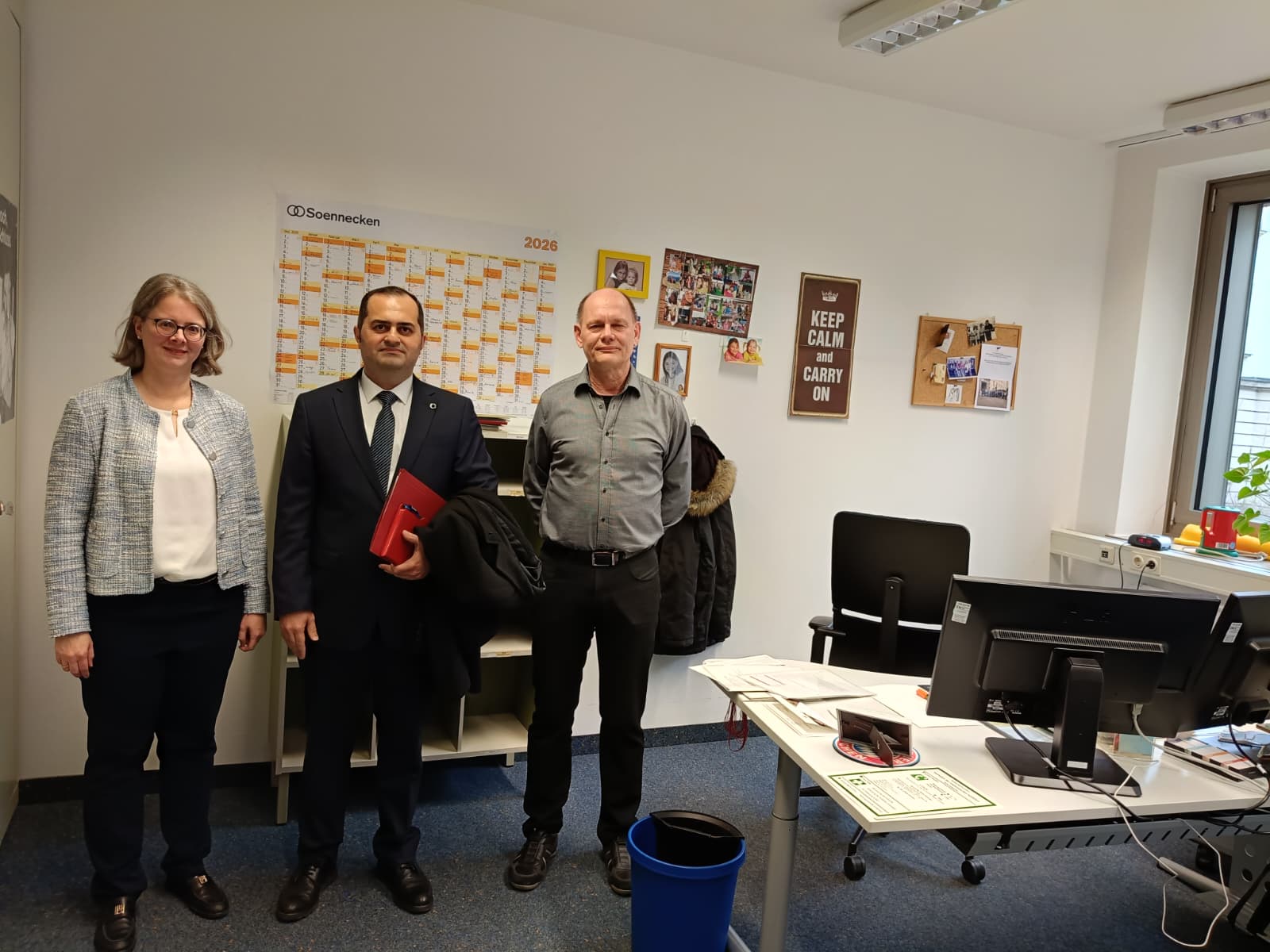 Nürnberg Çalışma ve Sosyal Güvenlik Ataşeliğimiz Alman Emeklilik Kurumu (DRV) Bayreuth Teşkilatını Ziyaret Etti