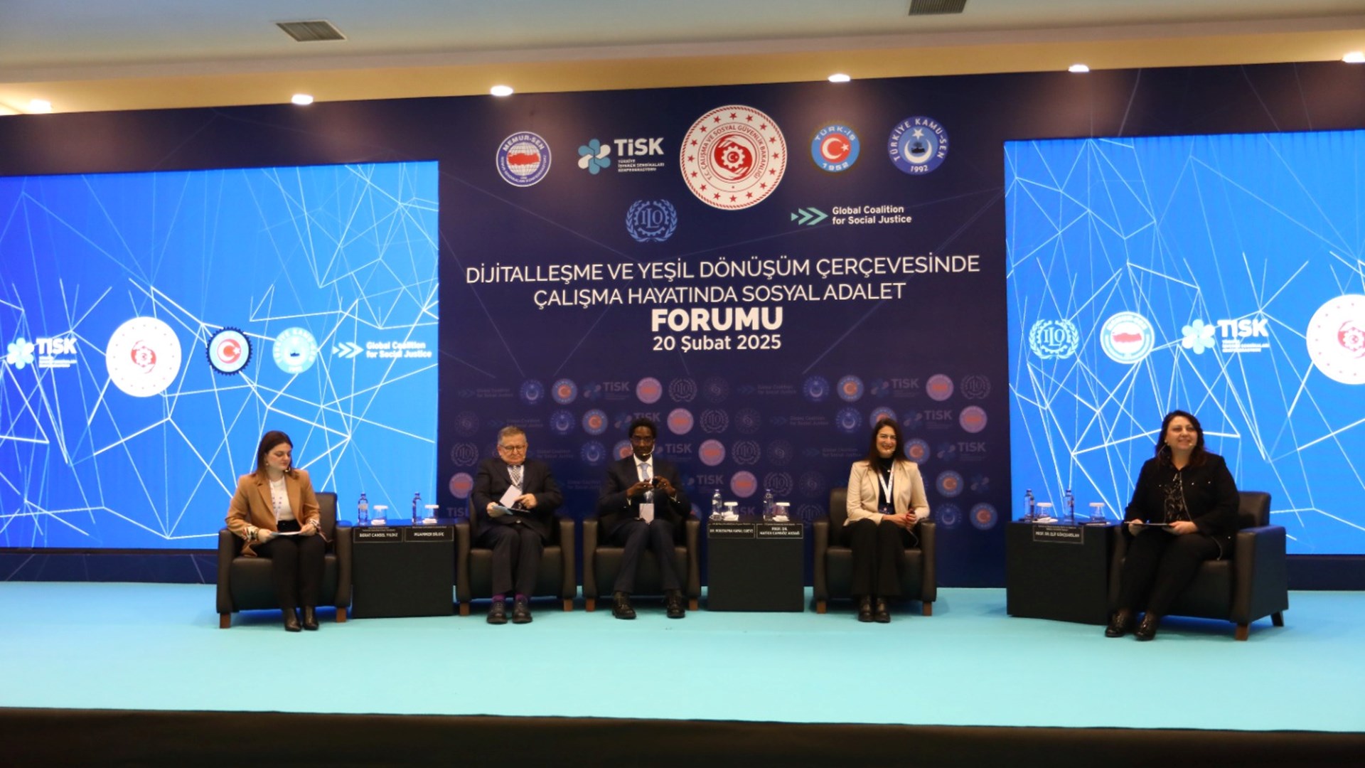 On the occasion of 20th February, World Social Justice Day, the "Forum on Social Justice in Working Life in the Framework of Digitalisation and Green Transformation" was held with broad participation, under the leadership of our Ministry and as part of the Global Social Justice Coalition.