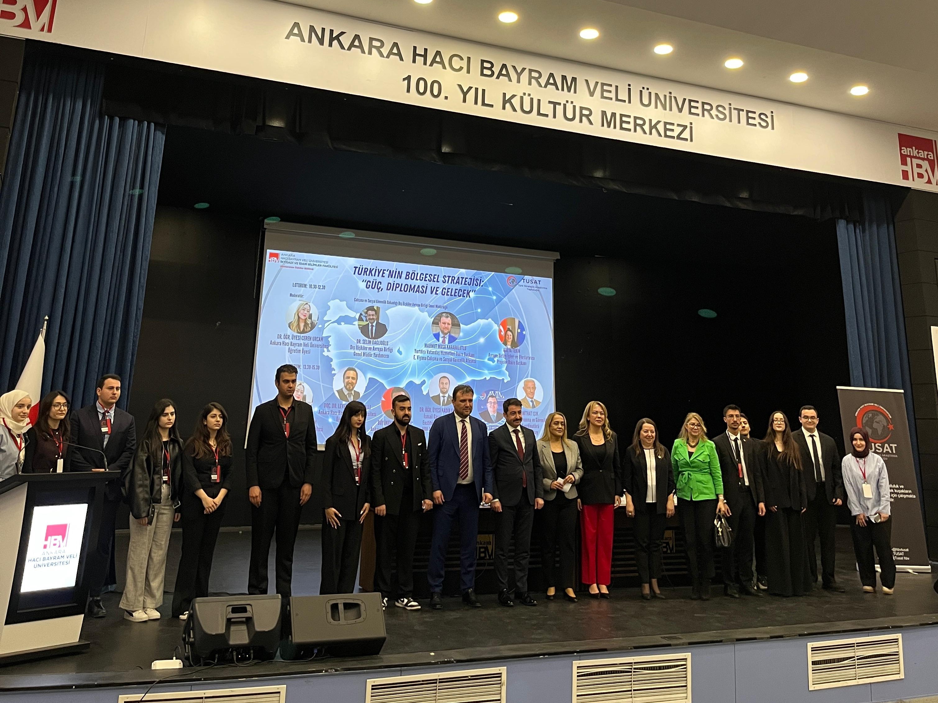 The Conference titled “Türkiye's Regional Strategy: Power, Diplomacy, and the Future” was Held.