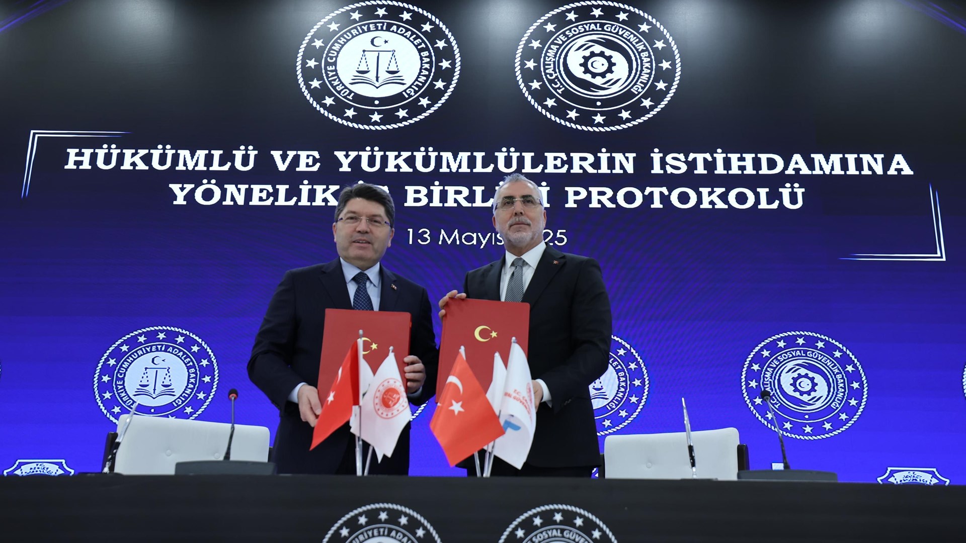 Bakan Işıkhan, ‘Hükümlü ve Yükümlülerin İstihdamına Yönelik İş Birliği Protokolü’ İmza Töreni’ne Katıldı