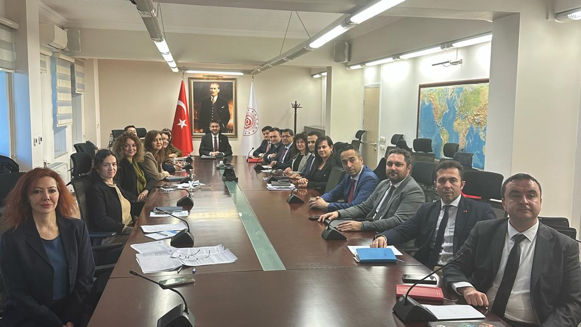On the 4 March 2025, our Ministry hosted an introductory and cooperation meeting with officials from the Asian Development Bank (ADB). Since 1991, our country has held the status of a "non-regional member" of ADB, and in December 2024, following a decision by the Board of Governors, Türkiye was accepted as the "regional member".