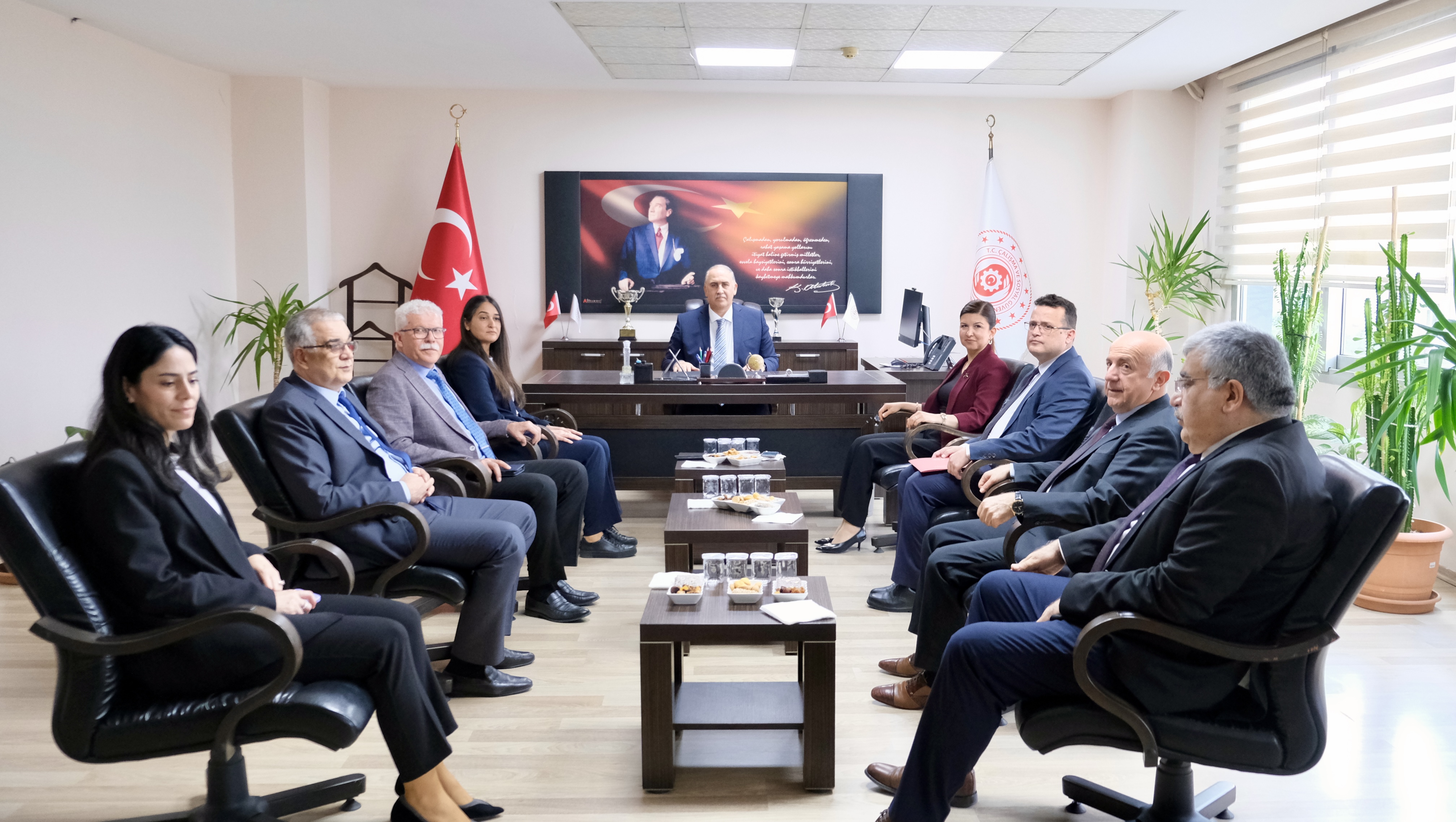 Adana Rehberlik ve Teftiş Grup Başkanlığı Yöneticileri ile Değerlendirme Toplantısı