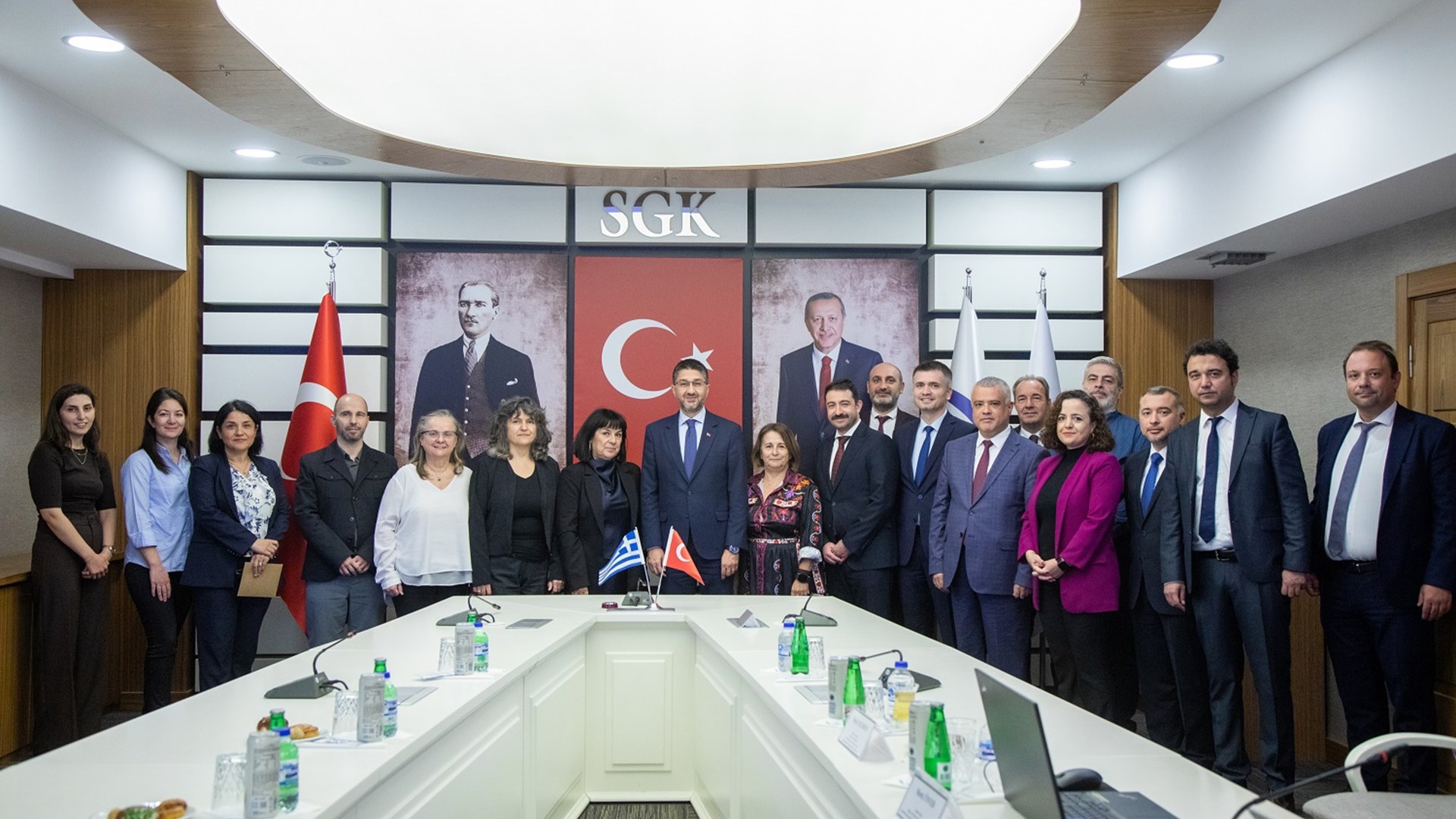 Representatives of our Ministry and Ministry of Labour and Social Security of Greece met for the second round of negotiations on social security agreement on 22-23 October.