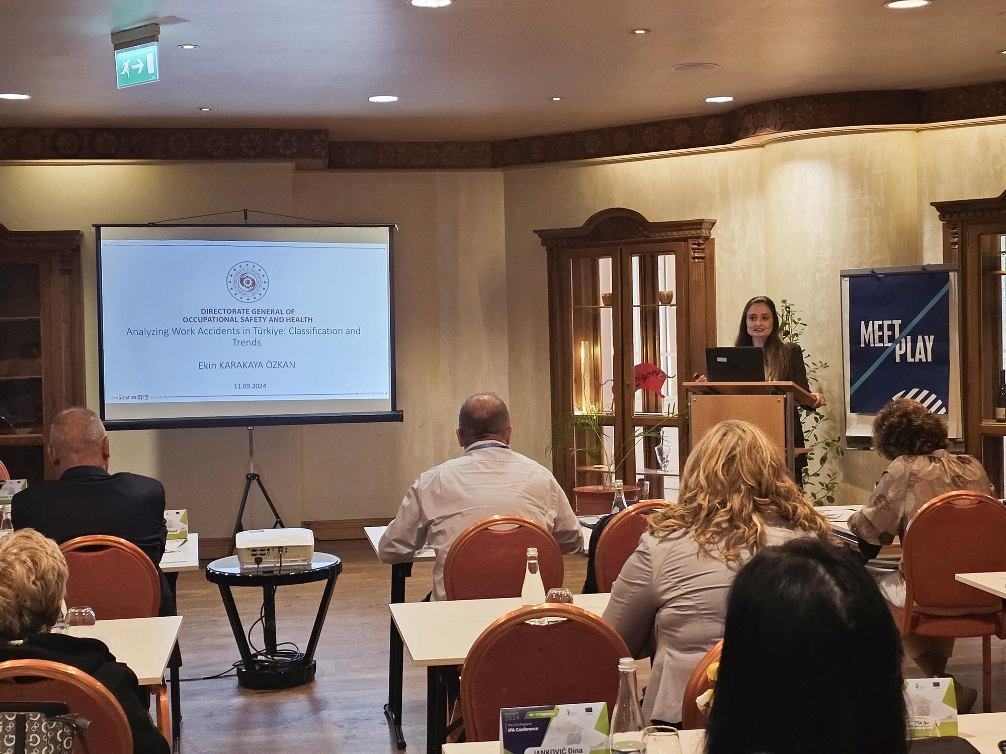 Avrupa İş Sağlığı ve Güvenliği Ajansı’nın Katılım Öncesi Yardım Aracı (IPA) Ülkeleri Konferansı’nda Çalışma Uzmanlarımız Ülkemizi Temsil Etti