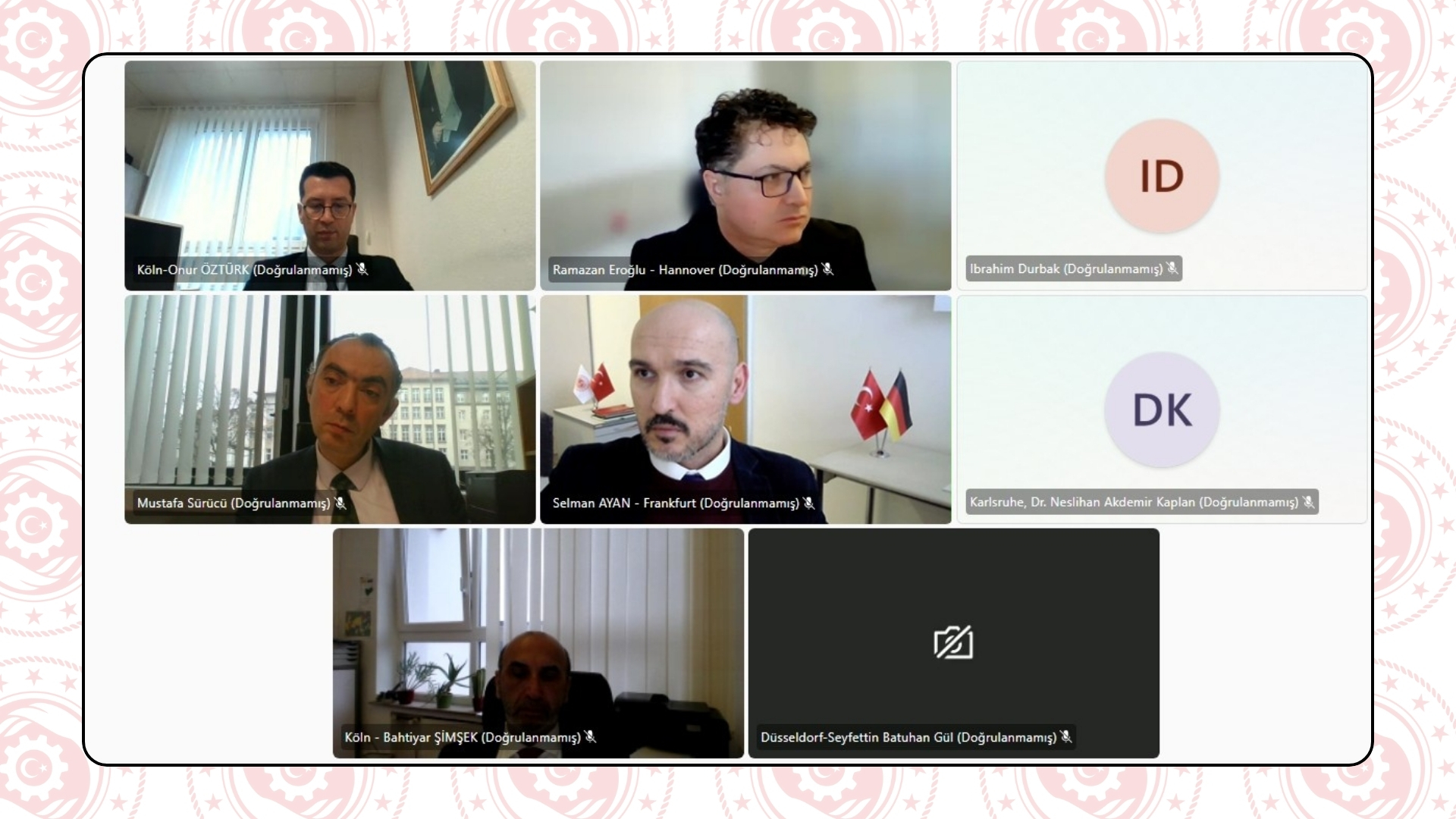 An online meeting was convened with the participation of German Central Union of Craftsmen