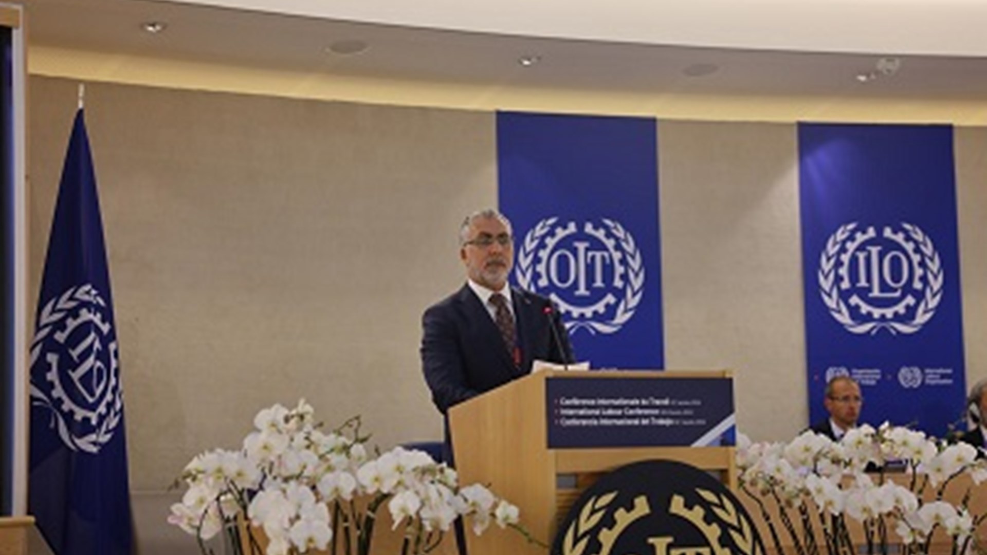 Çalışma ve Sosyal Güvenlik Bakanı Prof. Dr. Vedat Işıkhan, ILO'nun 112'nci Uluslararası Çalışma Konferansı'na katılmak üzere Cenevre’ye gitti.