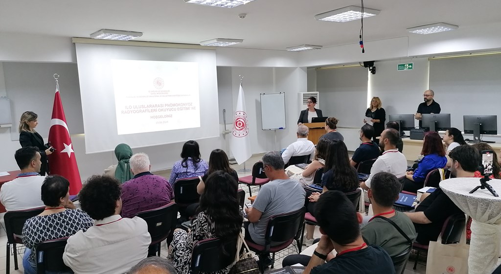 47. ILO Pnömokonyoz Radyografileri Uluslararası Sınıflandırma Okuyucu Eğitimini Tamamladık