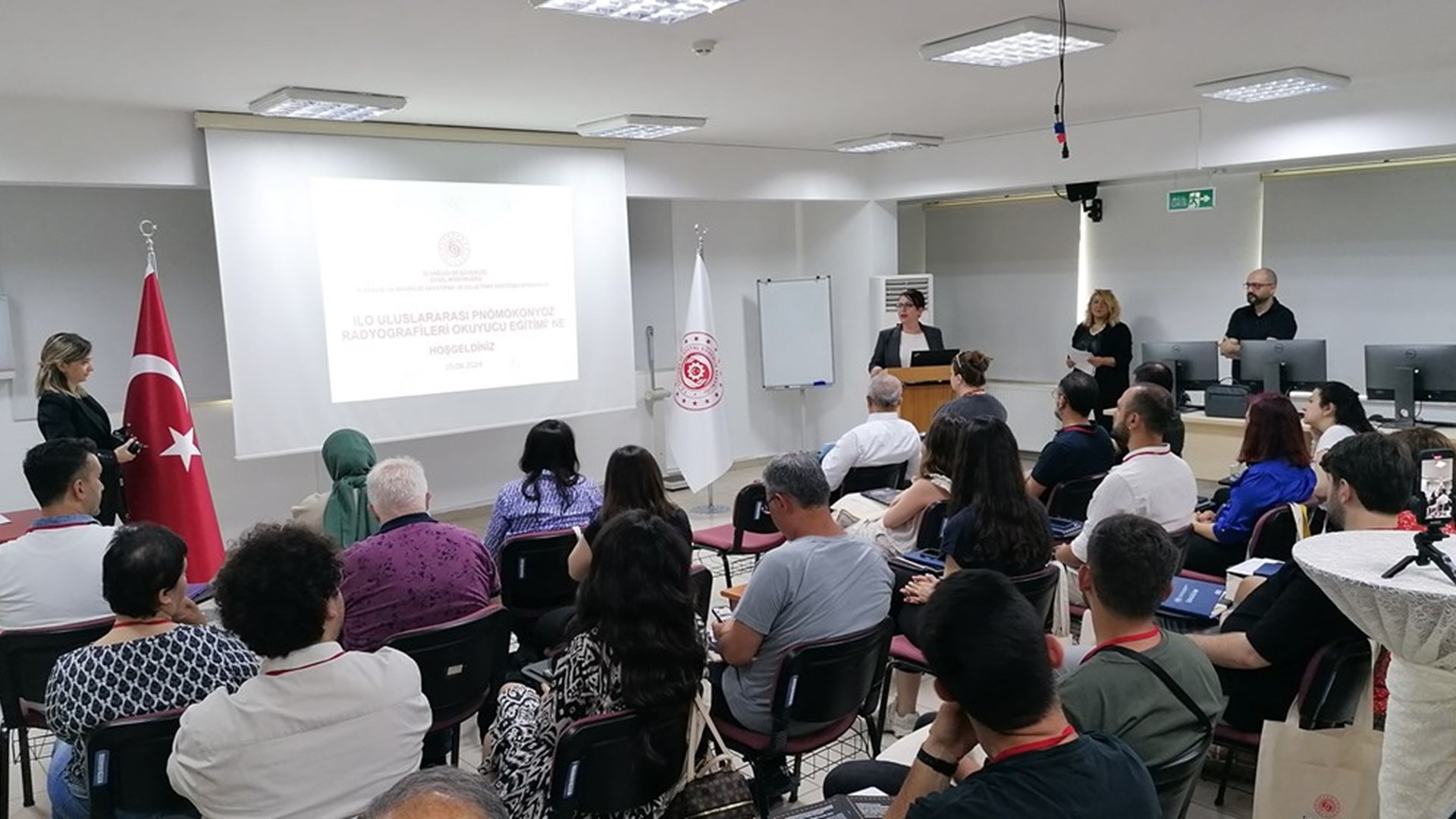 47. ILO Pnömokonyoz Radyografileri Uluslararası Sınıflandırma Okuyucu Eğitimini Tamamladık