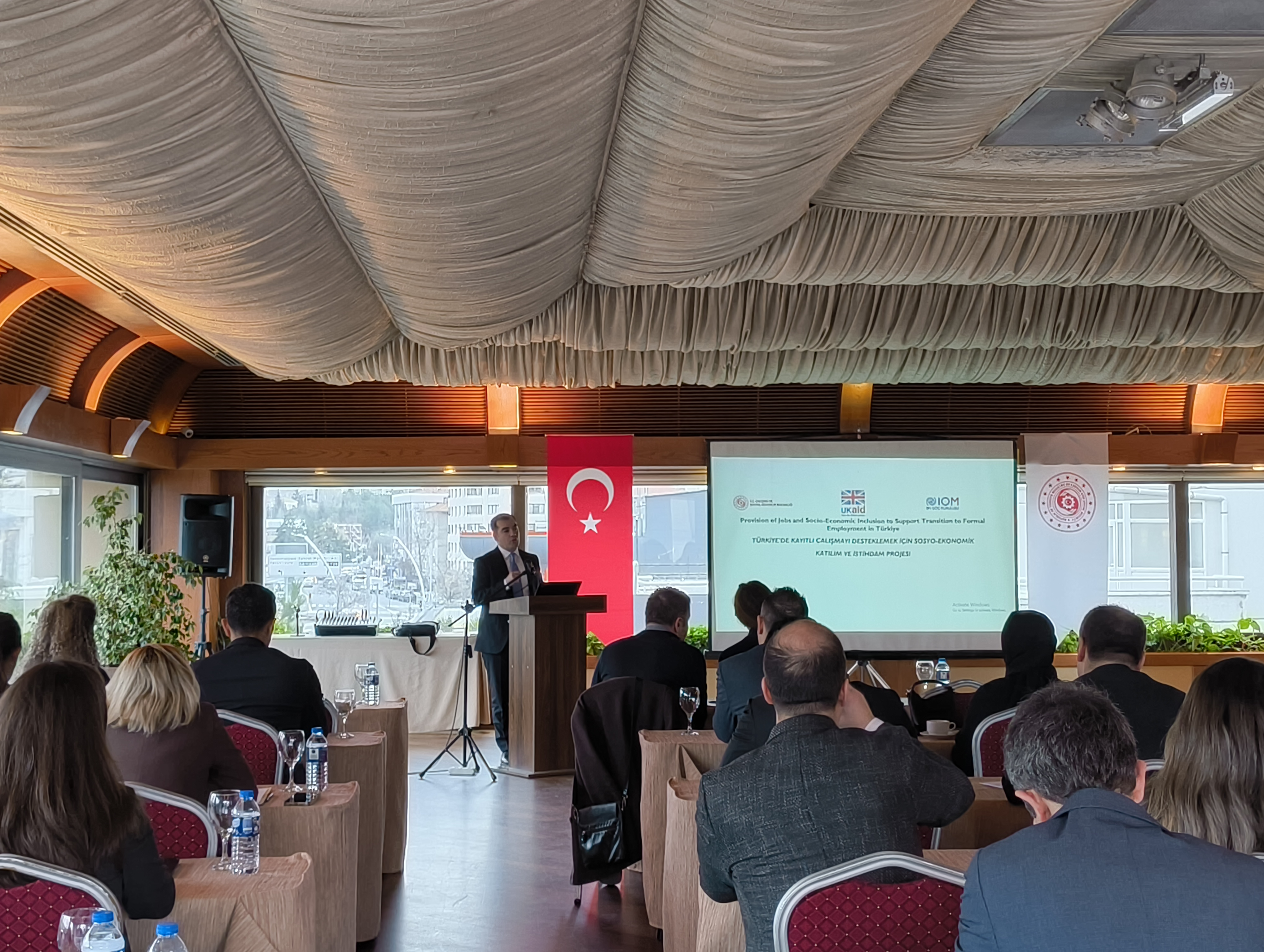 "Türkiye’de Kayıtlı Çalışmayı Desteklemek İçin Sosyo-Ekonomik Katılım ve İstihdam Projesi" kapsamında 11-13 Şubat 2026 tarihlerinde Ankara'da çalıştay gerçekleştirildi.