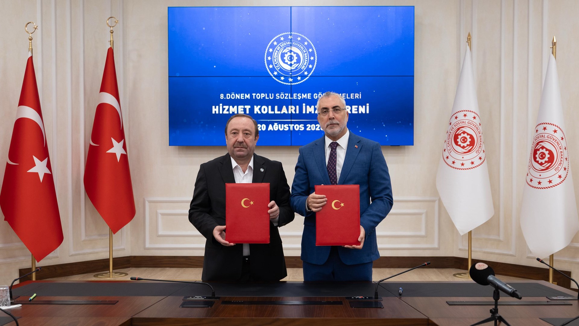 8. Dönem Toplu Sözleşme’de Hizmet Kollarına Yönelik Mali Ve Sosyal Haklarda Mutabakata Varıldı