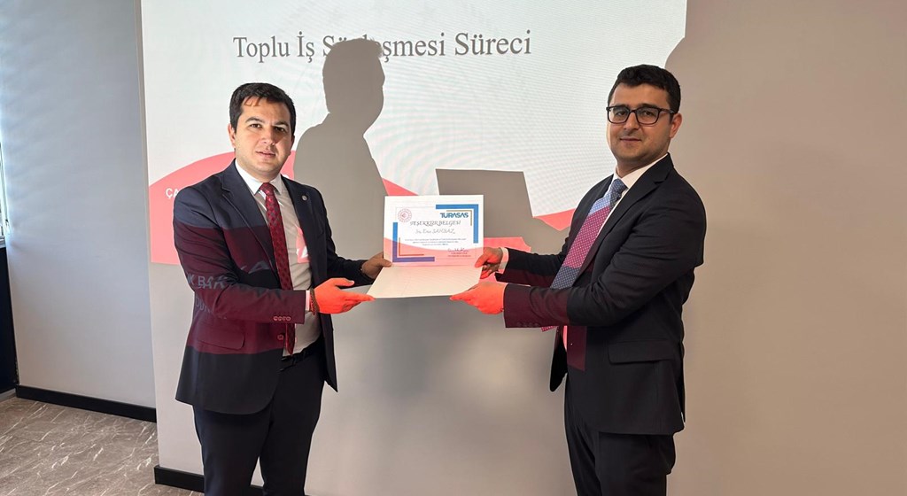 Genel Müdürlüğümüzce TÜRASAŞ Genel Müdürlüğü personeline yönelik bir eğitim programı düzenlendi.  