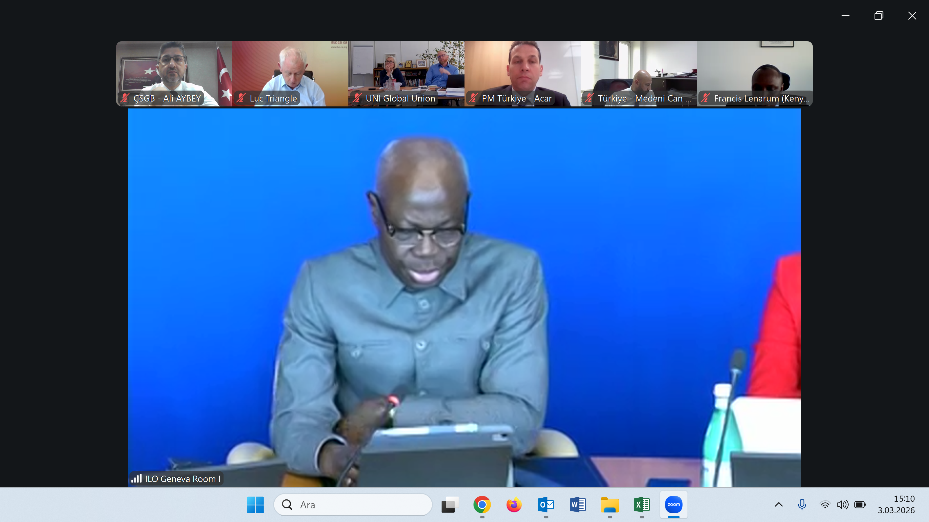 Genel Müdür Aybey, Küresel Sosyal Adalet Koalisyonu Koordinasyon Grubu Toplantısına Katıldı 