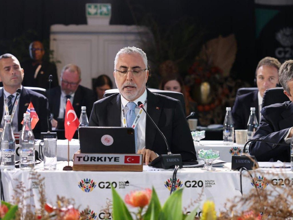 Minister IŞIKHAN presented Türkiye's Social Policies in Employment at G20