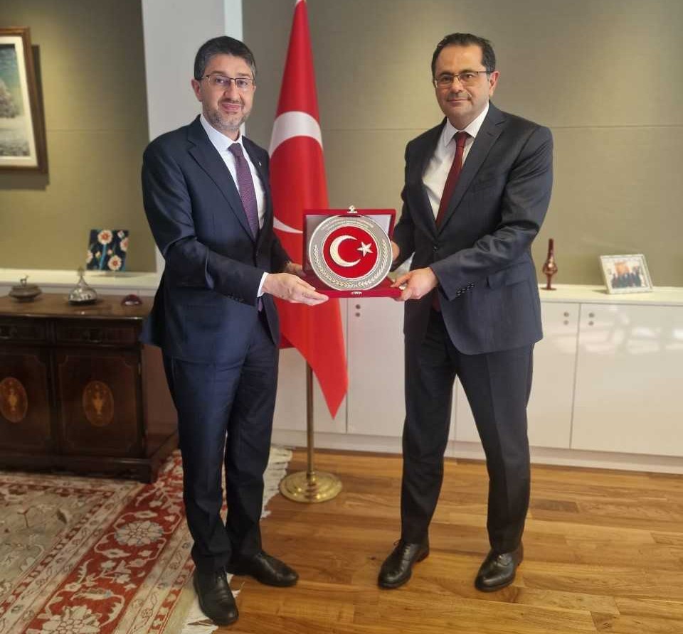 Genel Müdürümüz Ali Aybey, Belçika ziyareti kapsamında Brüksel Büyükelçimizi ziyaret etti .