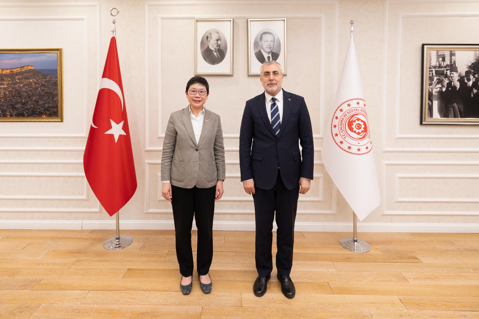 During the friendly and productive meetings, the Ministries of the four countries were consulted on issues that could contribute to the development of co-operation and the relations between our countries.