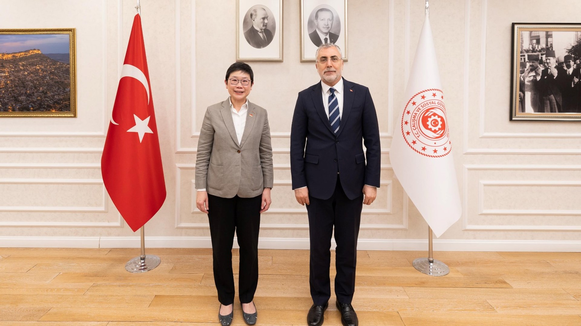 During the friendly and productive meetings, the Ministries of the four countries were consulted on issues that could contribute to the development of co-operation and the relations between our countries.