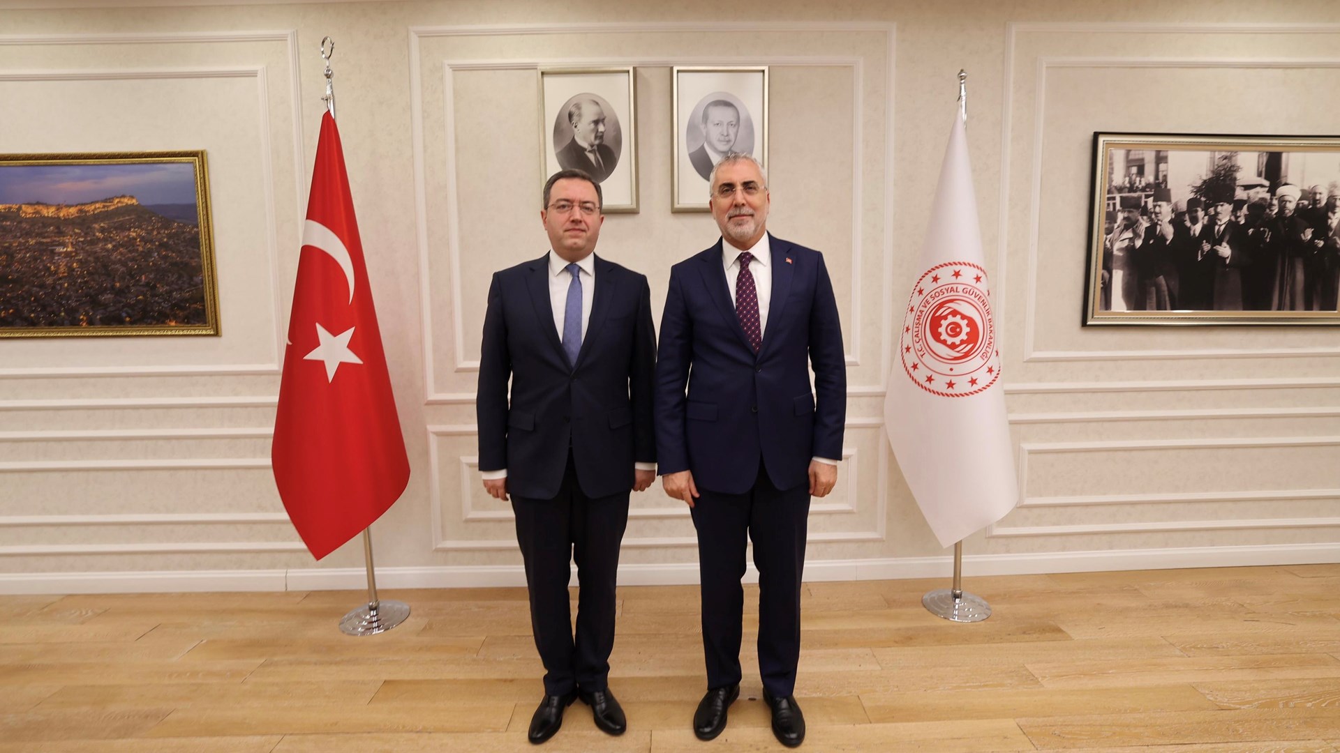 Bakan Işıkhan, Türk Devletlerinde Çalışma Hayatı ve Sosyal Koruma Üst Düzey İstişare Toplantısı Kapsamında İkili Görüşmeler Gerçekleştirdi