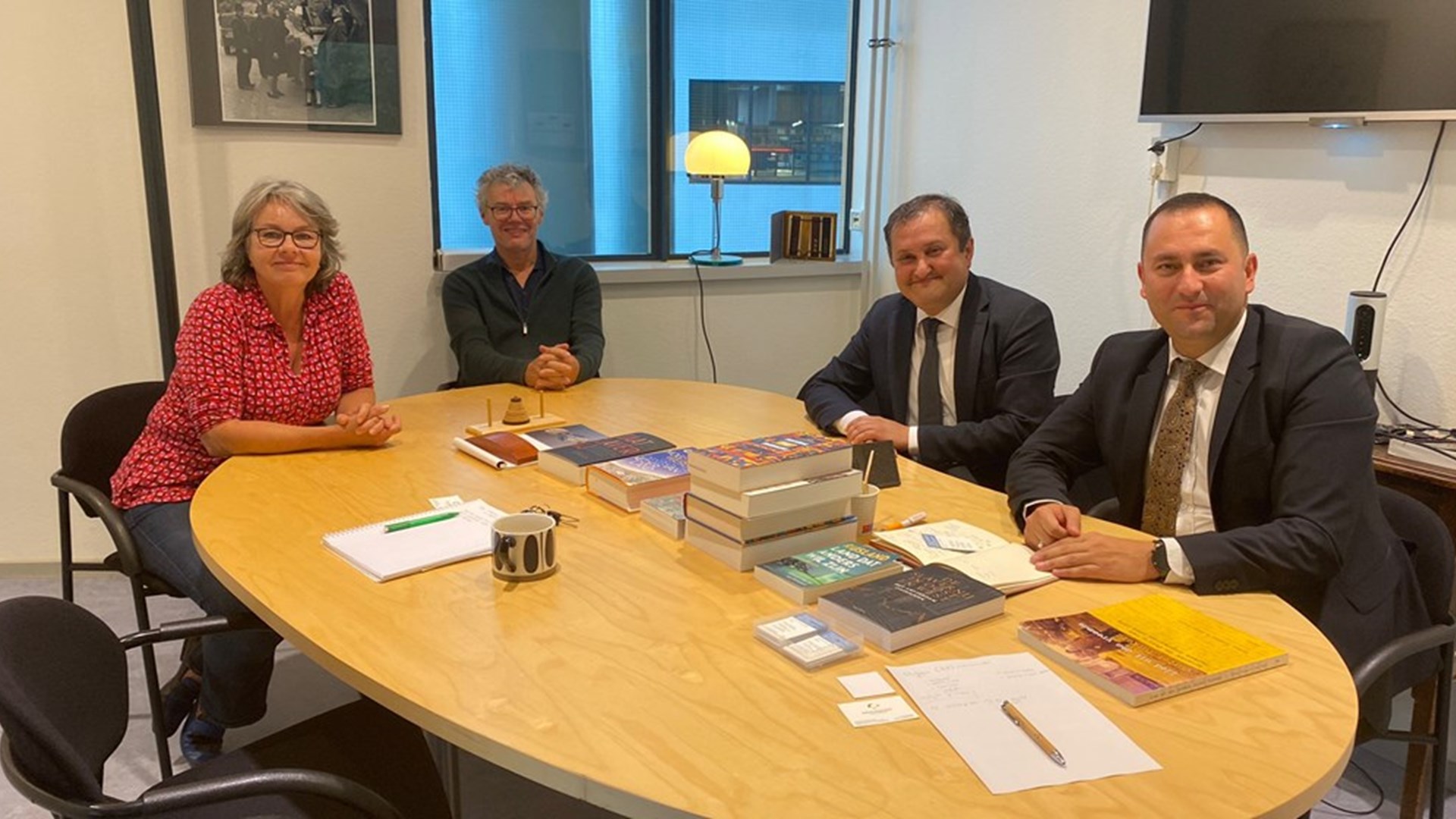 In Amsterdam, our Labour and Social Security Attaché Office visited the International Institute of Social History, an institution affiliated to the Royal Netherlands Academy of Arts and Sciences, as part of the 60th anniversary of the Turkey-Dutch Labour Agreement.