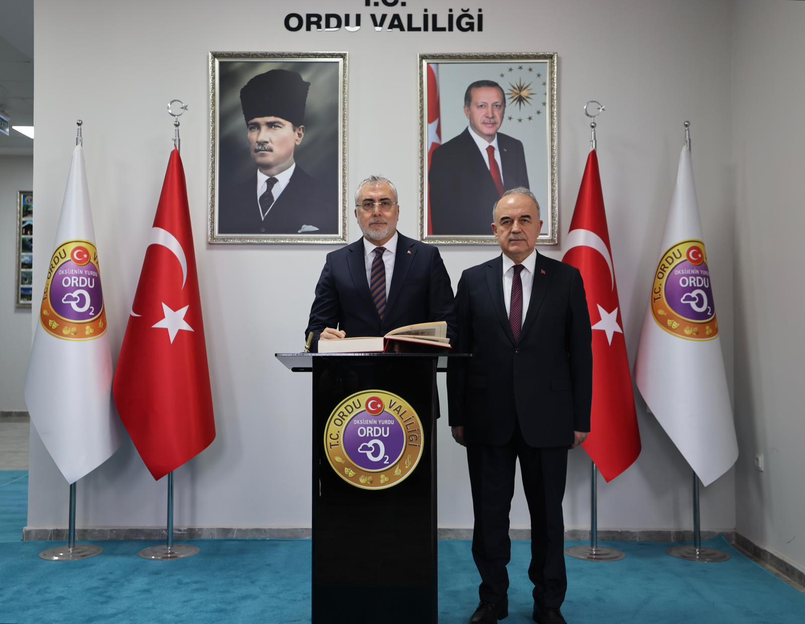 Bakan Işıkhan, Ordu’da Ziyaretlerde Bulundu