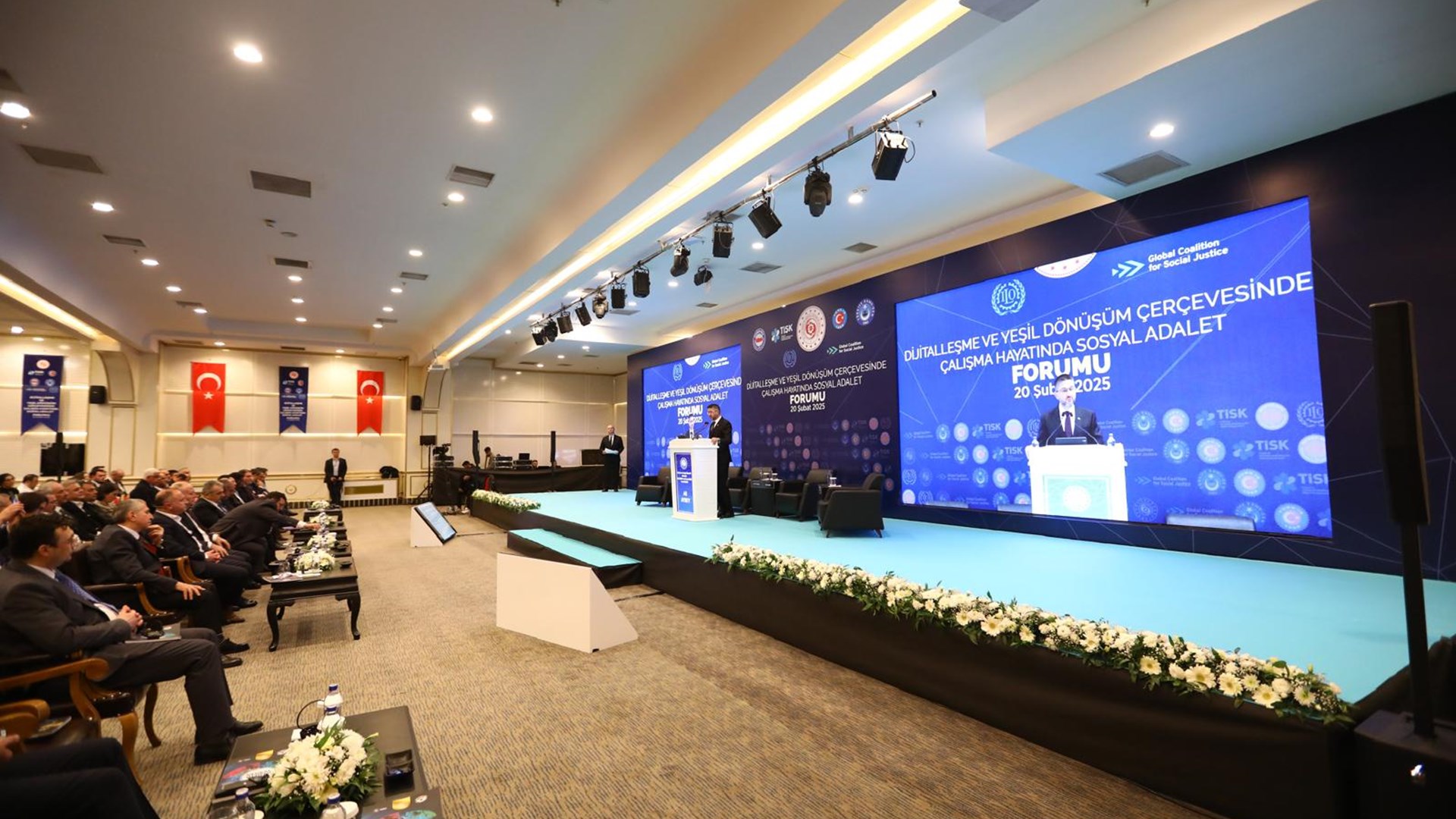 On the occasion of 20th February, World Social Justice Day, the "Forum on Social Justice in Working Life in the Framework of Digitalisation and Green Transformation" was held with broad participation, under the leadership of our Ministry and as part of the Global Social Justice Coalition.