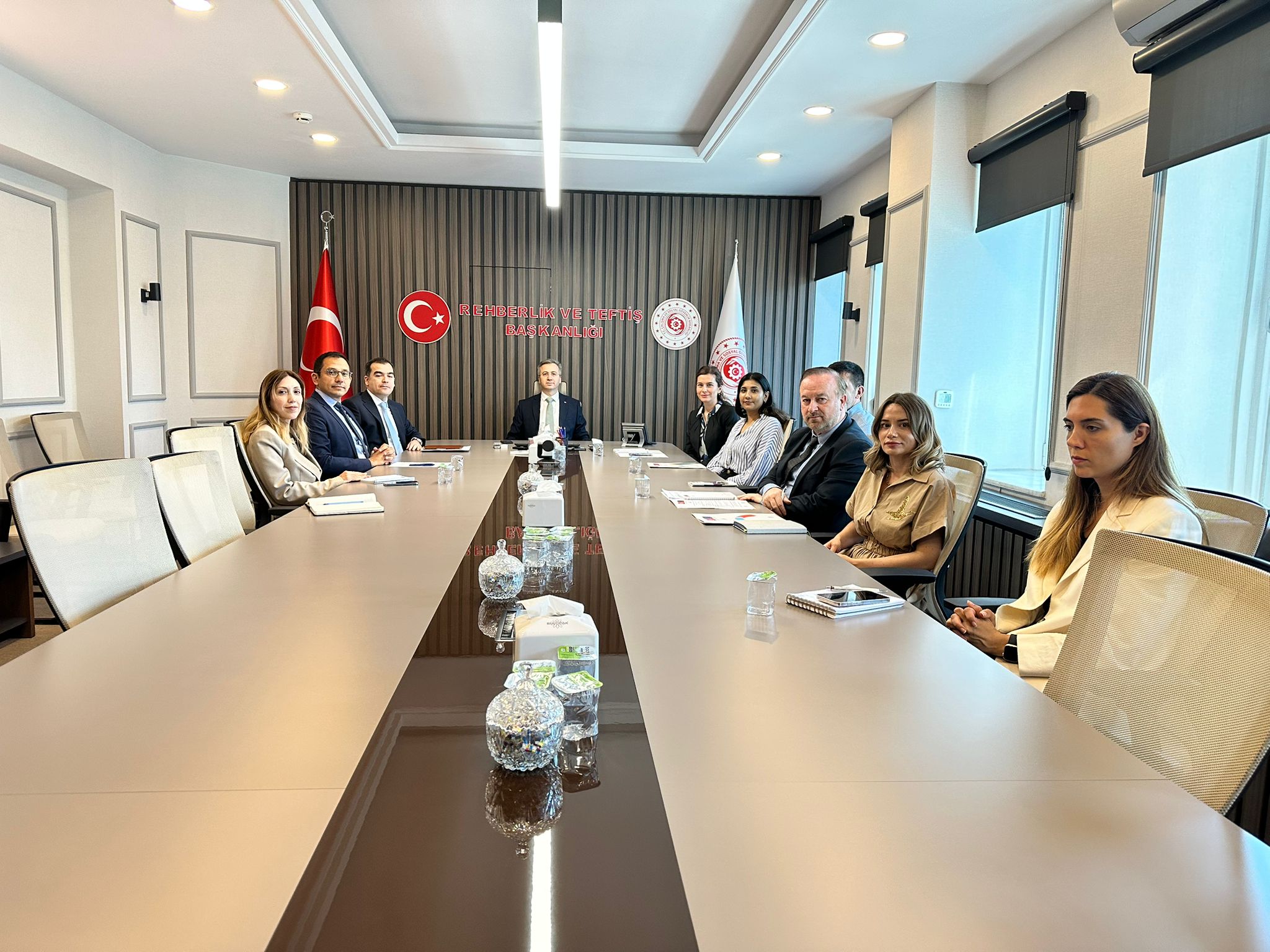 ILO Temsilcileri Başkanlığımızı Ziyaret Etti