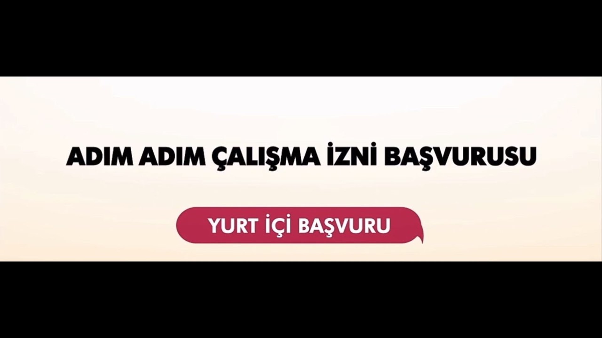Yurt İçinde İkamet Eden Yabancılar İçin Çalışma İzni Başvurusu