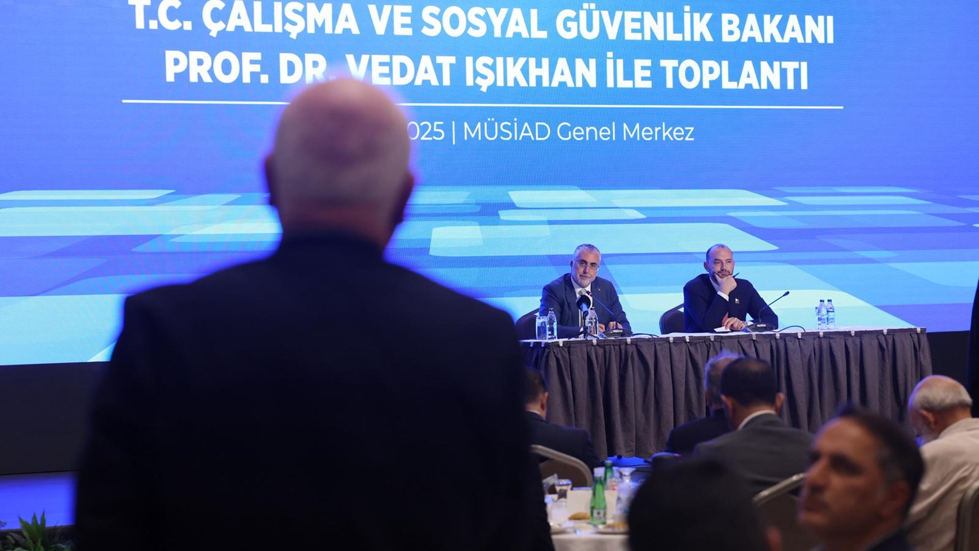 Çalışma Ve Sosyal Güvenlik Bakanı Prof. Dr. Vedat Işıkhan, MÜSİAD Yönetim Kurulu Toplantısına Katıldı