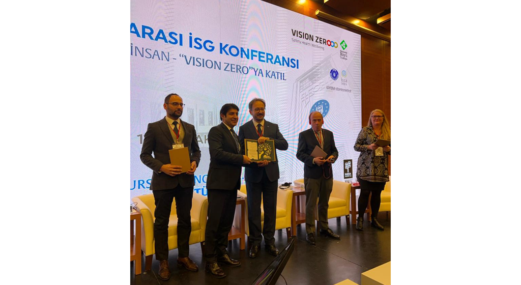 Uluslararası İSG Konferansı, “Hedef Sıfır İş Kazası- Odağımız İnsan” temasıyla yapıldı.
